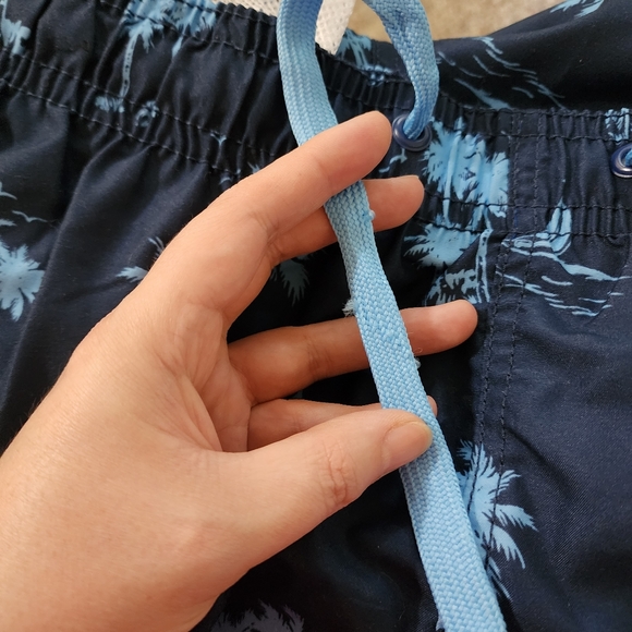 Kanu Surf Men's Harbor Swim Trunks XL Navy Polyester Lightweight Quick Dry Beach - Picture 7 of 12